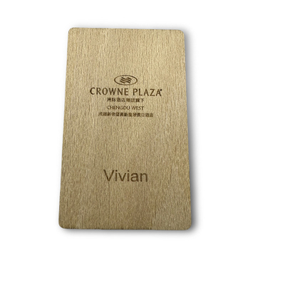 comprar Carteles de visita NFC personalizados de madera compostable a prueba de agua Alta durabilidad online manufacture