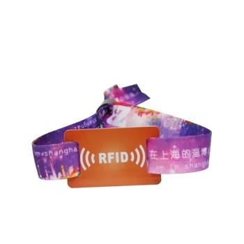 comprar 13.56Mhz RFID Concierto de pulseras RFID Eventos de pulsera con logotipo personalizado online manufacture