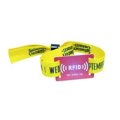 comprar Pulseras RFID personalizadas de tejido personalizado Pulseras NFC de tela para eventos online manufacture