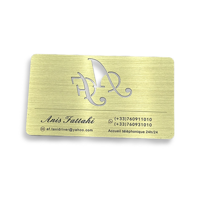 comprar Diseño personalizado NTAG213 Tarjeta NFC Metal Tarjeta de visita NFC Impermeable online manufacture