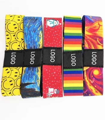 comprar Eco amigable colorida moda NFC RFID pulseras de tela ajustable online manufacture