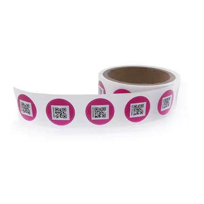 comprar Código QR personalizado Etiquetas adhesivas RFID impresas NTAG213 programable online manufacture