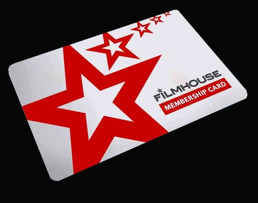 Tarjetas de regalo de PVC estampadas en caliente Tarjetas de PVC de plástico CR80 Superficie brillante y mate