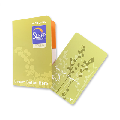 Diseño personalizado Tarjeta RFID pasiva de PVC de alta seguridad 13.56 Mhz Tarjeta IC RFID