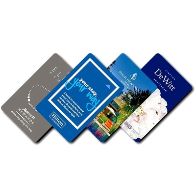13.56MHz Smart Key Card sin contacto Tarjetas de llave de hotel personalizadas para control de acceso a la puerta