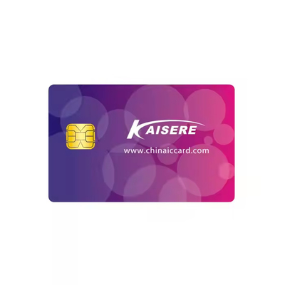 Tarjeta de contacto inteligente ISO7816 personalizada Tarjeta inteligente IC a prueba de agua
