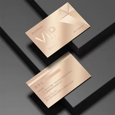 Tarjetas RFID de papel impermeable personalizadas con impresión digital de doble cara CR80