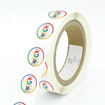 Etiqueta NFC sin contacto personalizada de Google Review con chip HF/UHF a prueba de agua