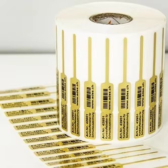 Etiqueta de joyería de RFID de UHF Etiqueta de seguridad de RFID Etiqueta de etiqueta de precios Etiquetas de PVC/PET recubiertas
