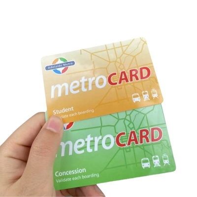 Tarjetas de autobús sin contacto RFID Tarjeta de viaje de autobús para transporte público Billete Metrolcard NYC Subway Riders Hielo Especias Metrocard Metrocard Tarifas Tarjetas de toque